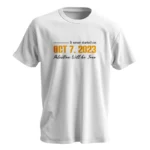 تیشرت مردانه نخی اسکرین شاپ مدل 7 اکتبر - Image 5