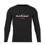 تیشرت مردانه نخی آستین بلند اسکرین شاپ مدل خانه‌ام ایران کد 02