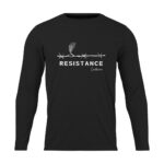 تیشرت مردانه نخی آستین بلند اسکرین شاپ مدل مقاومت