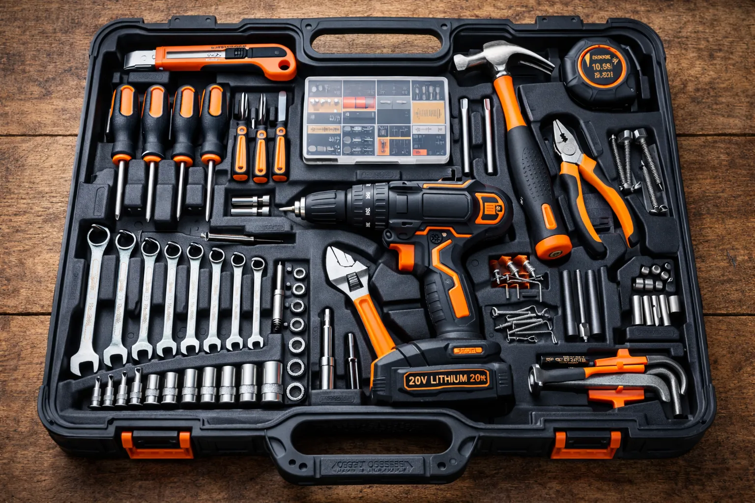 جعبه ابزار حرفه‌ای برای آقایان فنی، انتخابی مناسب برای کادو روز مرد