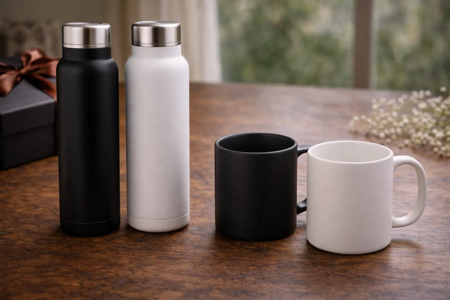 ماگ و فلاسک تک‌نفره مناسب استفاده روزمره و محل کار، ایده‌ای برای کادو روز مرد
