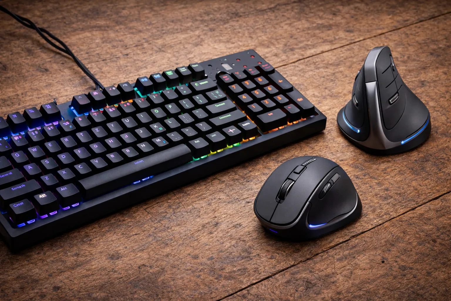 کیبورد مکانیکی و موس ارگونومیک مناسب کار و گیمینگ، ایده‌ای برای کادو روز مرد