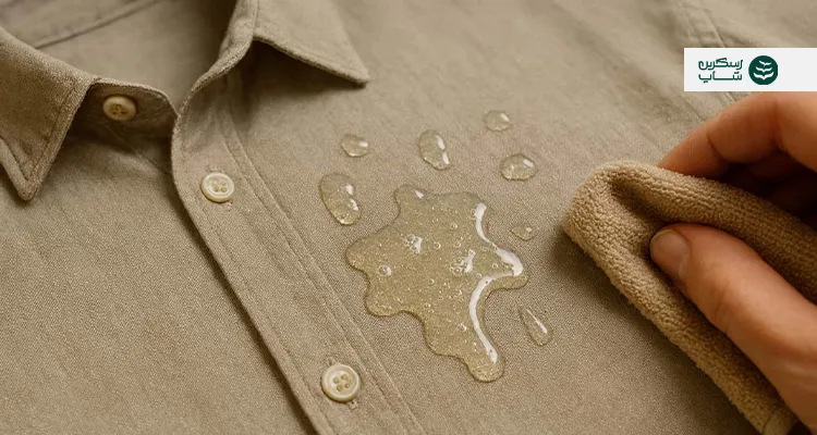 پاک کردن چسب از روی لباس