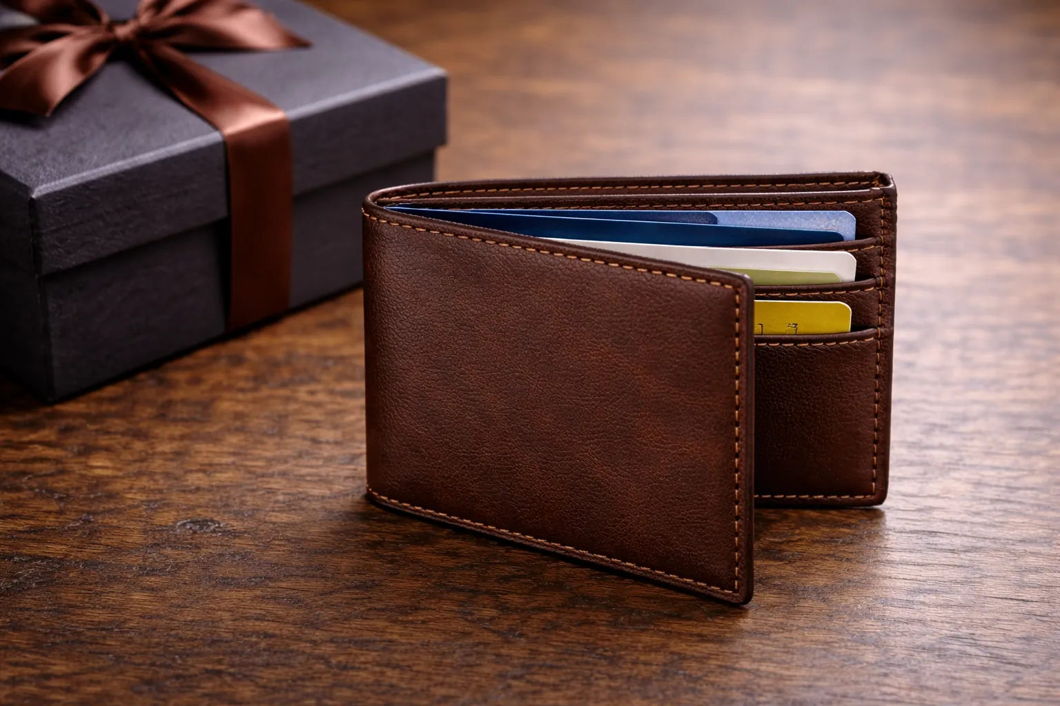 کیف پول چرم مصنوعی ، انتخابی شیک و اقتصادی برای کادو روز مرد
