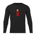 تیشرت مردانه نخی آستین بلند اسکرین شاپ مدل سس خرسی