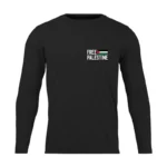 تیشرت مردانه نخی آستین بلند اسکرین شاپ مدل فلسطین