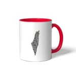 ماگ اسکرین شاپ مدل نقشه فلسطین